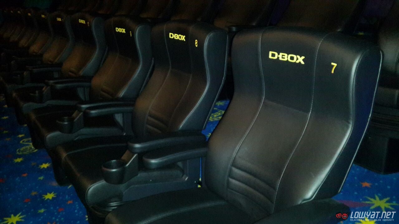 D-Box Motion Seats Arrive at Golden Screen Cinemas 1 Utama, In Time For