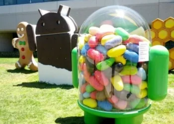 Android Jelly Bean statue
