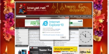 Microsoft Internet Explorer 10 for Windows 7