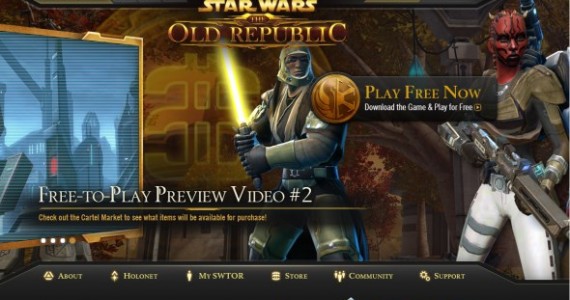 Free-To-Play Option Added To Star Wars: The Old Republic MMO