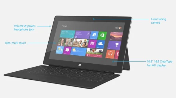 Microsoft Surface with Windows 8 Pro