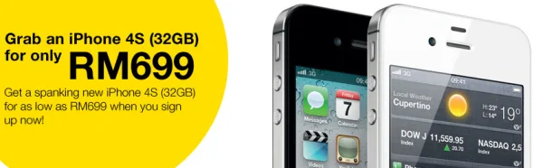 DiGi iPhone 4S RM699