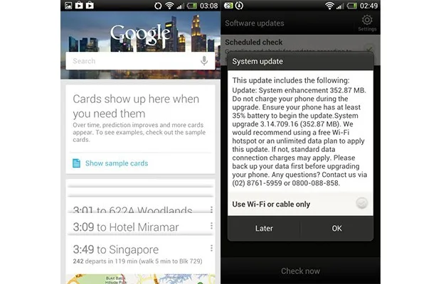 HTC One X JB Update