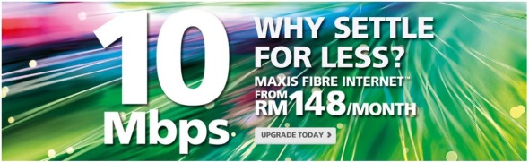 Fibre pakej maxis Maxis Fibre
