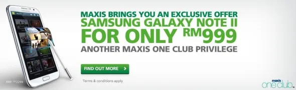 Maxis Note II Main