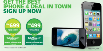 Maxis iPhone 4 TalkMore