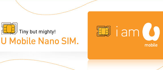 U Mobile Now Offering Nano SIM for RM10