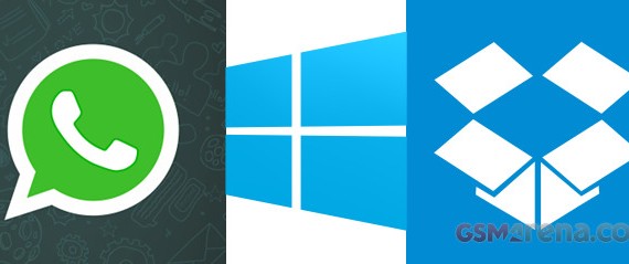 App Update: Whatsapp for Windows Phone, Dropbox for Windows RT, etc.
