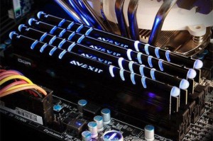 Avexir Core Series RAMs with white LEDs