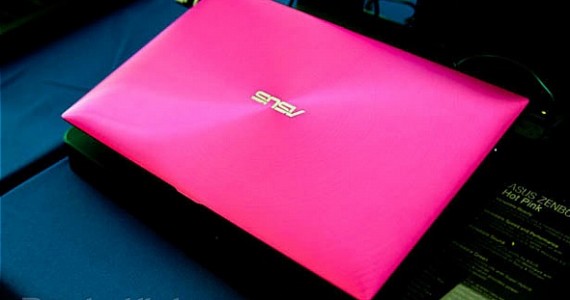CES 2012: Asus Zenbook goes Hot Pink!