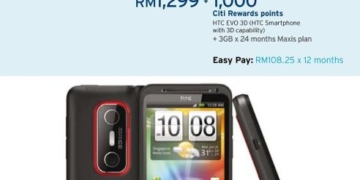 Maxis Citibank Evo 3D Promotion