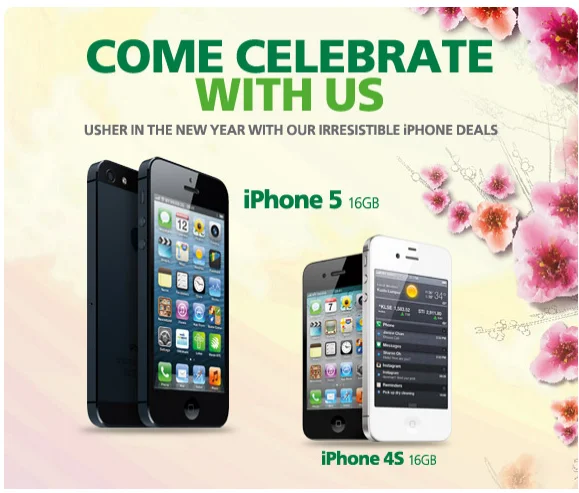 Maxis iPhone 5 SurfMore TalkMore