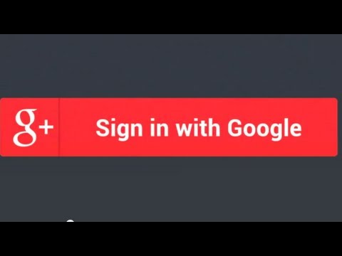 Google Introduces New Google+ Sign-In