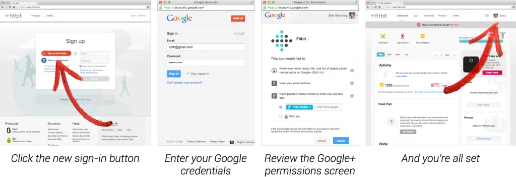 Google Plus Sign In