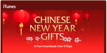 iTunes CNY 8 Days of Free Gifts