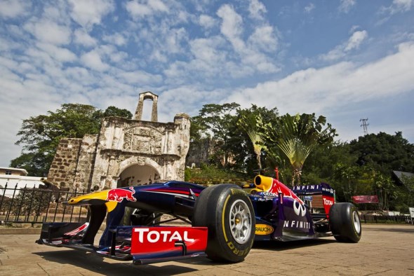 Red Bull Racing RB9 in Melaka