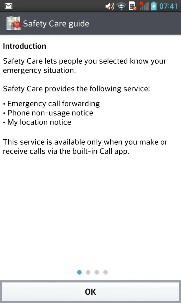 LG Optimus G Safety Care Guide