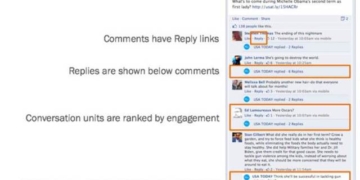 facebook page reply feature