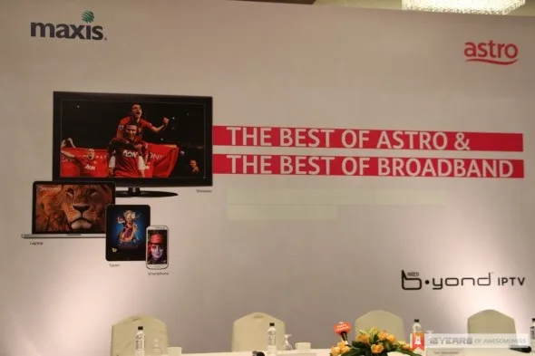 Astro B.yond IPTV with Maxis