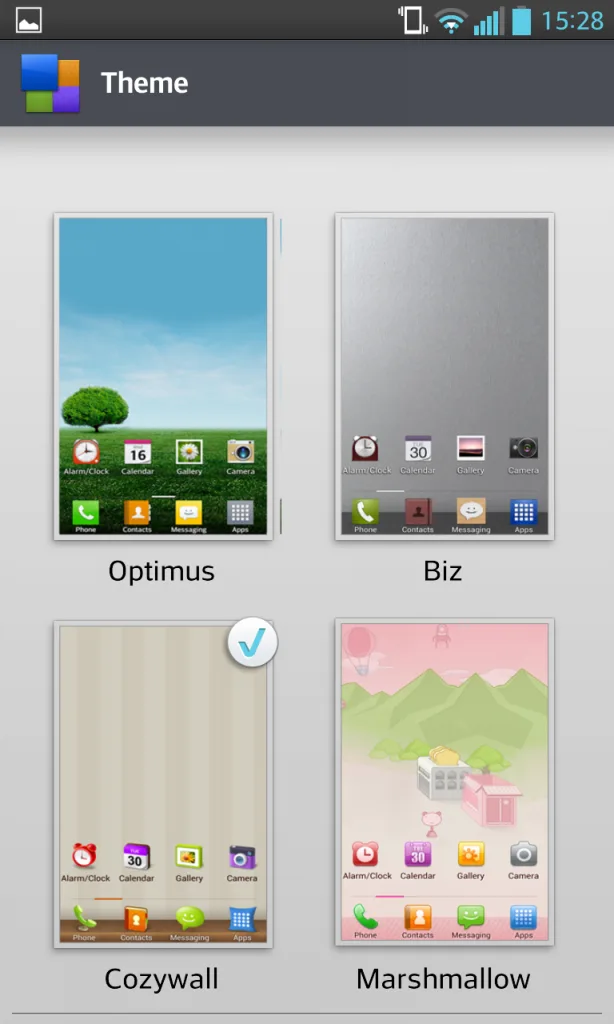 Change Theme