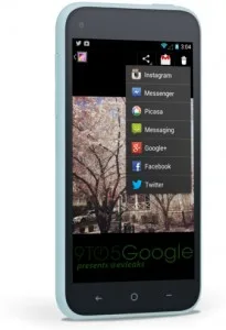 Facebook Home Share