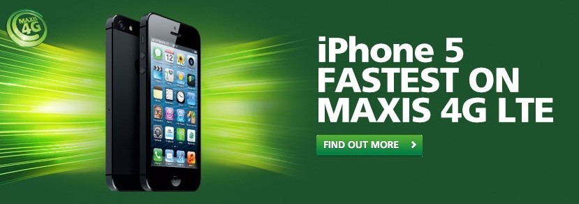Maxis iPhone 5 LTE