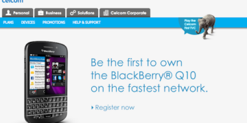 Celcom BlackBerry Q10 ROI