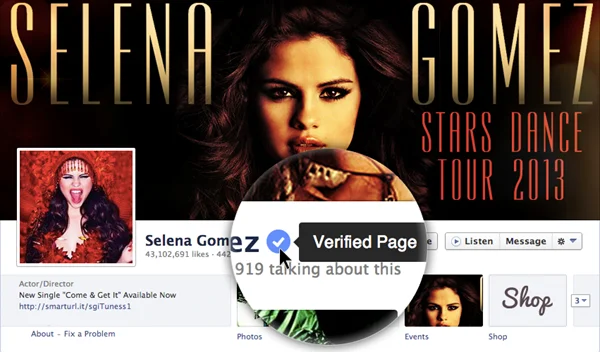 FB Verified Pages