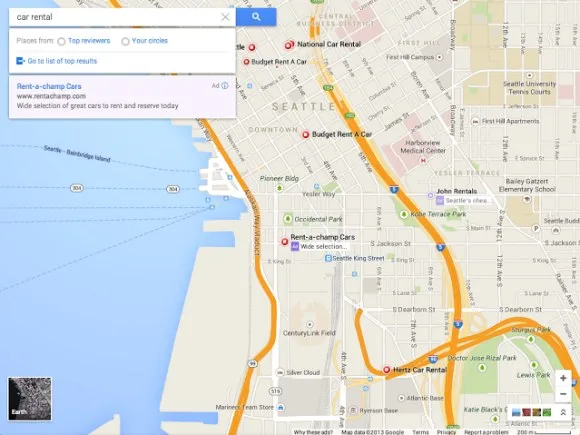 New Google Maps 2