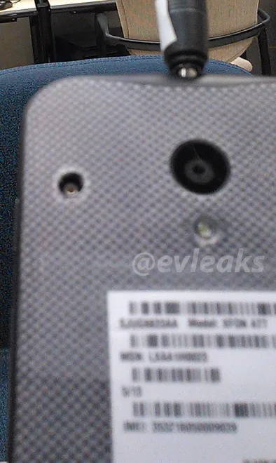 motorola x evleaks back