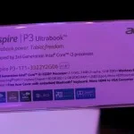 Acer Aspire P3