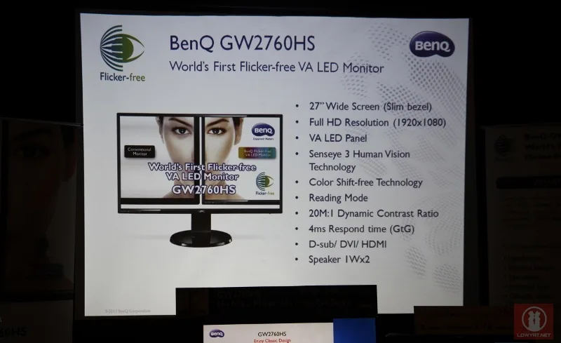 BenQ GW2760HS VA LED Monitor