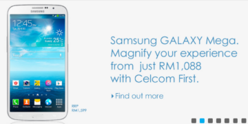 Celcom Samsung Galaxy Mega 6.3