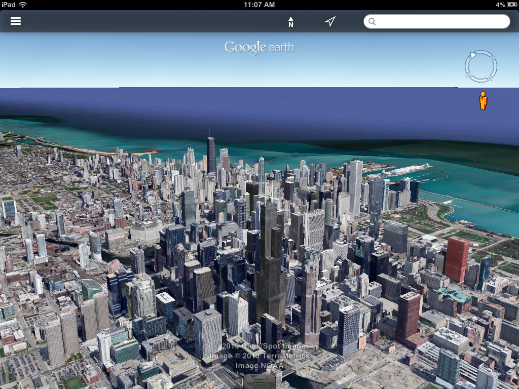Google Earth with Street View