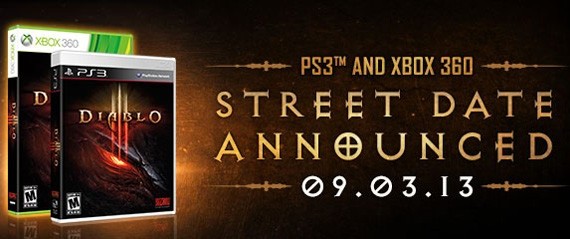 Diablo III Coming to Consoles September 3