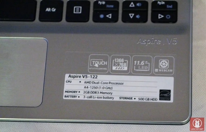Acer Aspire V5-122P