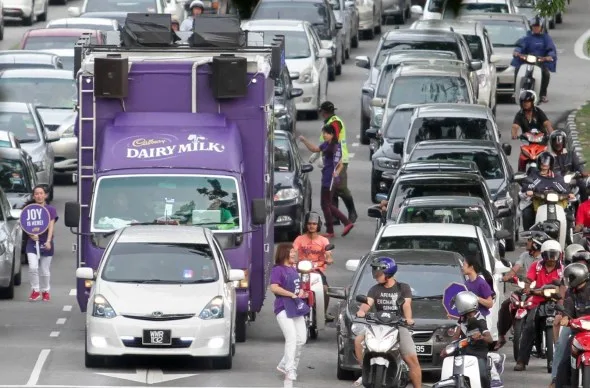 Cadbury Dairy Milk's Joy Truck