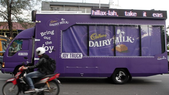 Cadbury Dairy Milk's Joy Truck