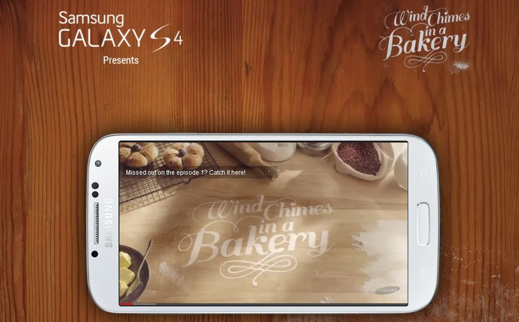 Samsung Wind Chimes in a Baker