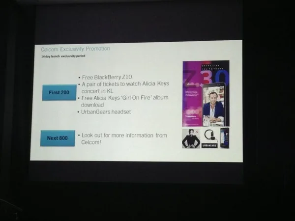 Celcom Exclusive BB Z30