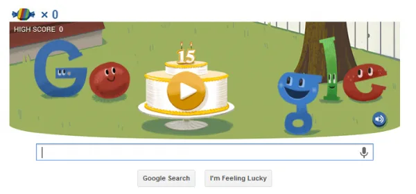 Google turns 15