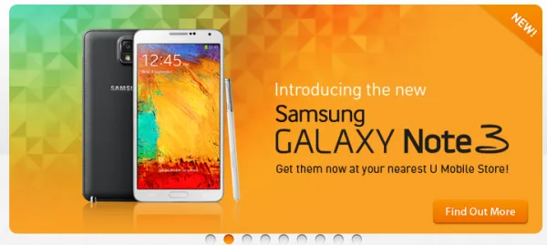U Mobile Note 3