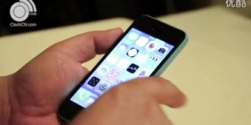 leak video of a working iphone 5c