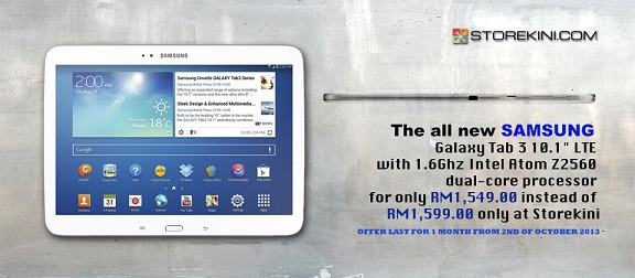 Samsung Galaxy Tab 3 10.1 LTE @ Storekini
