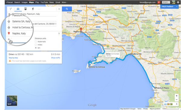 Google Maps Multiple Destinations