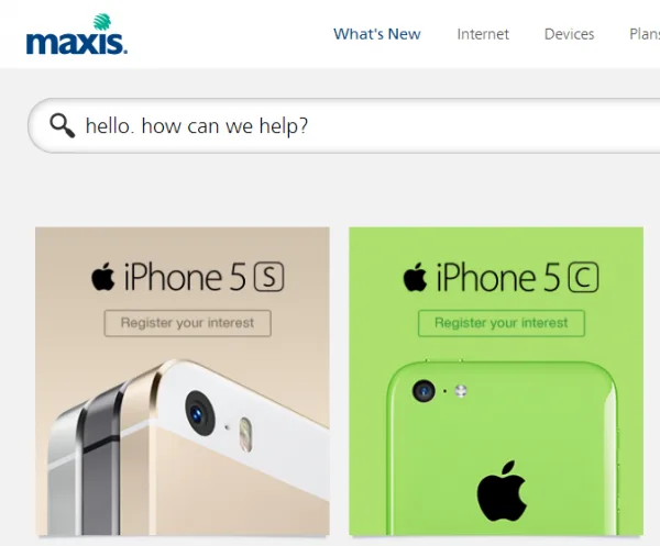 Maxis iPhone ROI