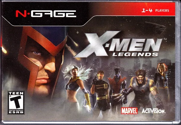 Nokia N-Gage X-Men Legends Front Cover