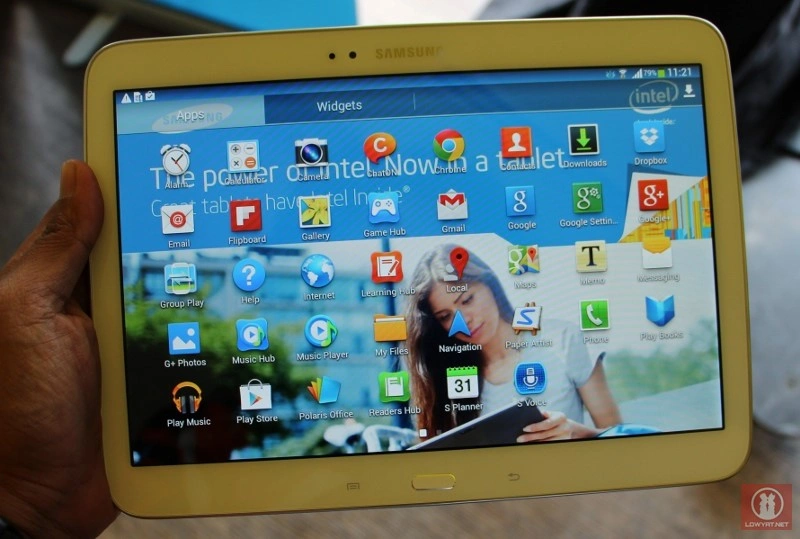 First Look Samsung Galaxy Tab 3 10.1 LTE, Powered By Intel Atom Z2560