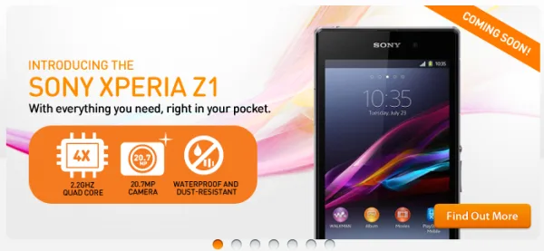 U Mobile Xperia Z1