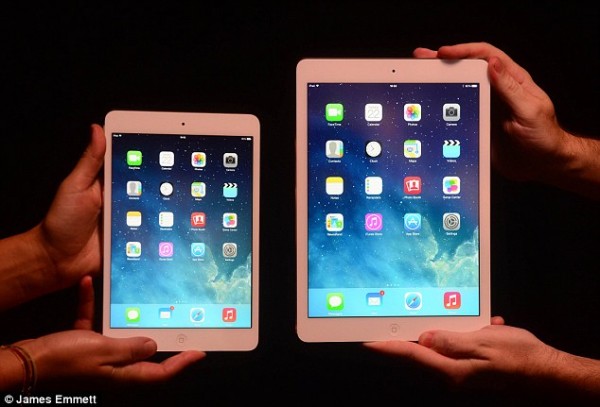 iPad mini with Retina and iPad Air